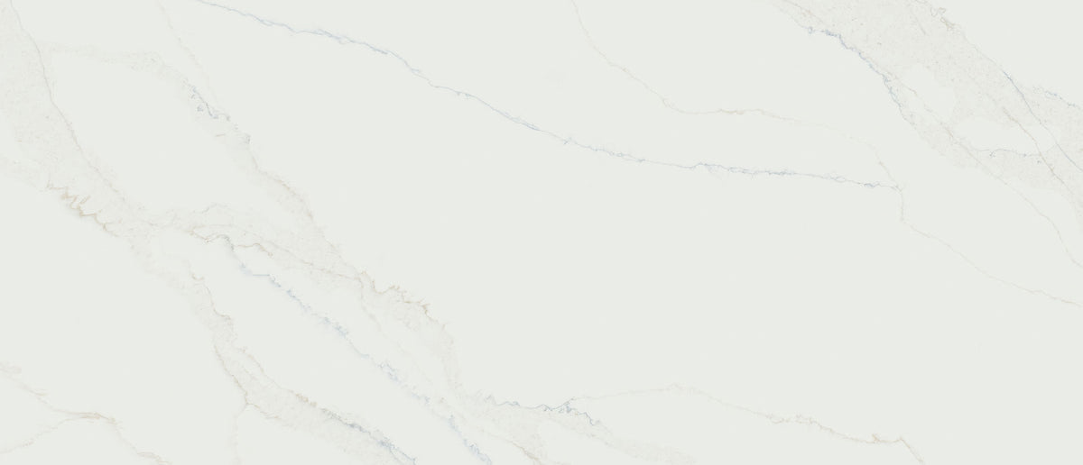 Calacatta Safyra quartz — close up