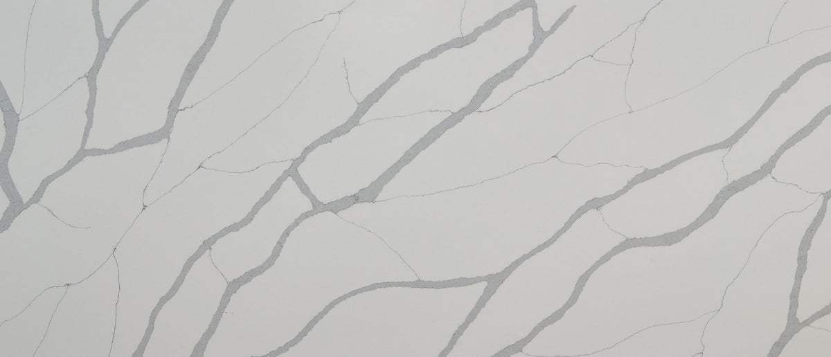 Calacatta Sierra quartz — slab