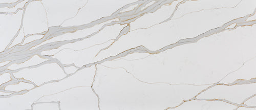 Calacatta Solessio quartz — slab