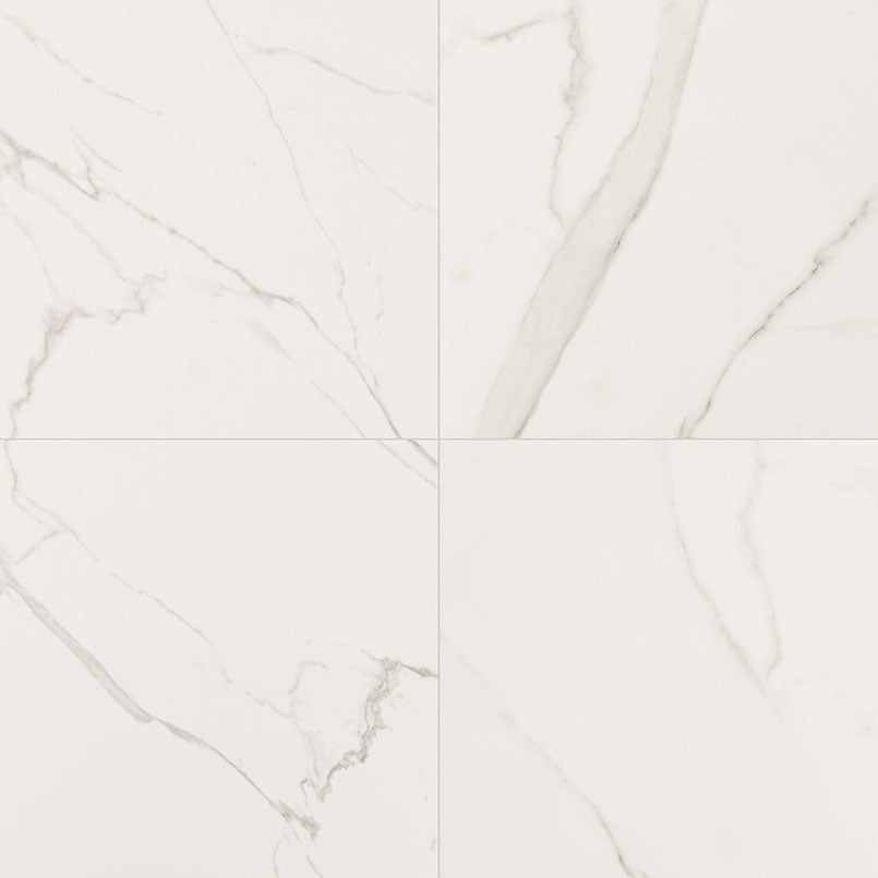 Kaya Calacatta Venato Field Tile, supplier illustration (NKAYCALVEN2424P)