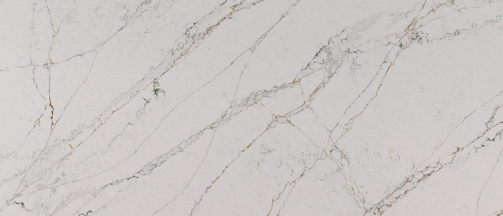 Calacatta Viraldi quartz — close up
