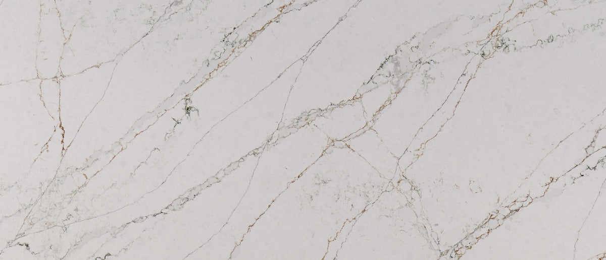 Calacatta Viraldi quartz — close up