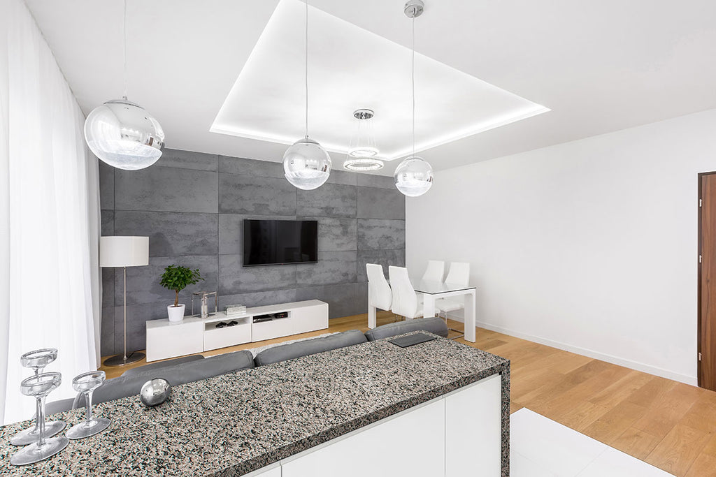 Caledonia Granite Slab — room scene
