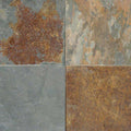 California Gold Gauged Slate Tile — clean product view — color Multicolor with green, gold, gray, tan and rust