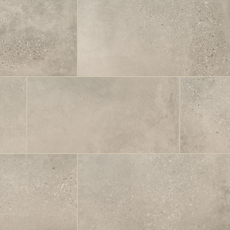 Traktion Calypso ZeroSlip Porcelain Tile — clean product view — color Ash