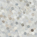 Capri Blue 2-inch Hexagon Honed Marble Mosaic product view