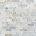 Capri Blue Honed Marble Subway Tile product view