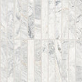 Capri Blue 1x6 Stack Honed Marble Mosaic — clean product view