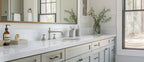Carrara Lumos quartz — room scene