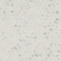 Carrara Matte Penny Round Porcelain Mosaic — clean product view — color White-cool with subtle gray veining