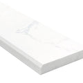Carrara White 4x36 Double Beveled Polished Engineered Marble Threshold — clean product view — color Carrara White