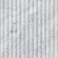 Carrara White Milano Ribbo 12x24 Honed Fluted Marble Wall Tile — clean product view