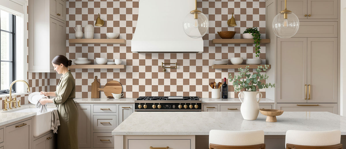 Cashmere Taj countertop room inspiration; installation shown is illustrative