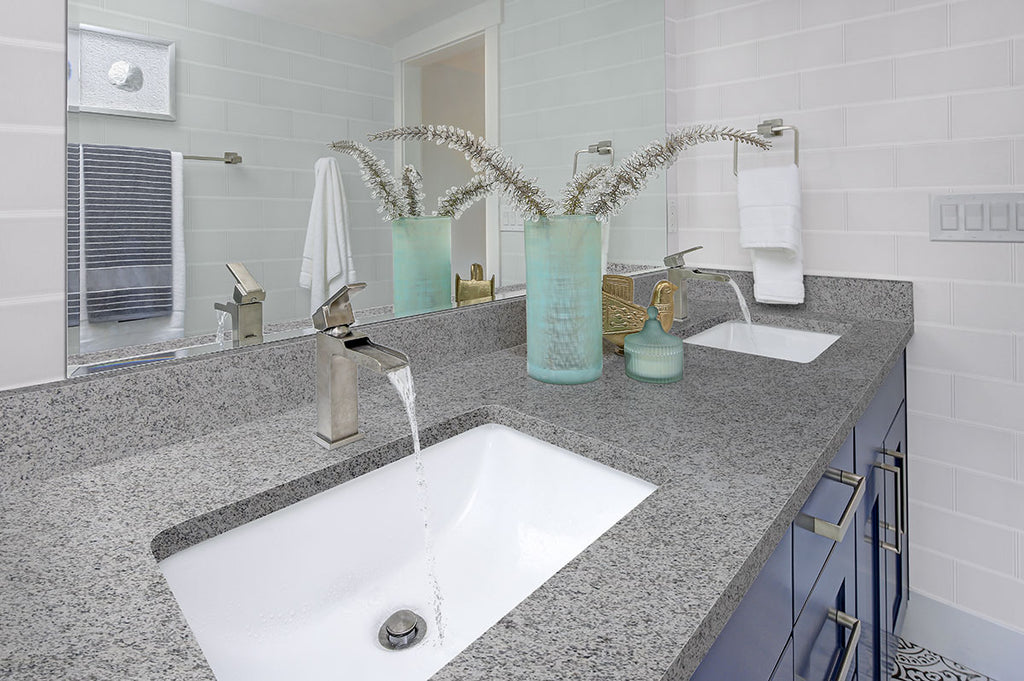 Ceara White Granite Slab — room scene