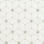 Cecily Grigio Polished Marble Mosaic — clean product view
