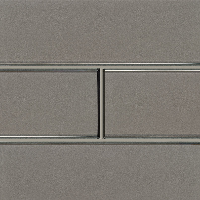 Bevollo Beveled Glass Wall Tile — clean product view — color Champagne