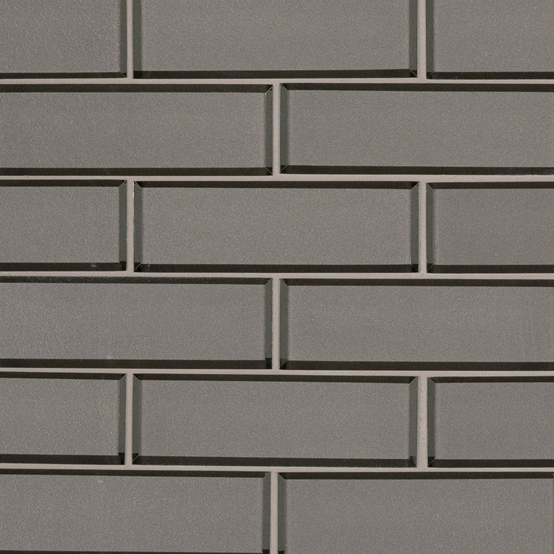Bevollo Beveled Glass Wall Tile — clean product view — color Champagne