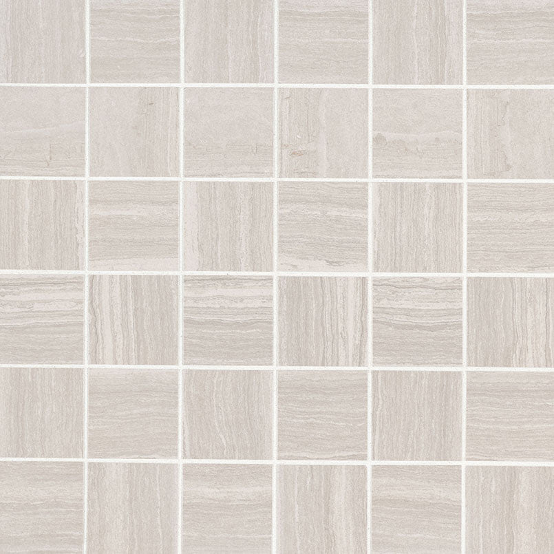 Charisma 2x2 Matte Ceramic Mosaic — clean product view — color White