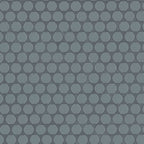 Cielo Azul Pennyround Glossy Porcelain Mosaic — clean product view — color Azul