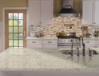 Colonial White Granite Slab — room scene