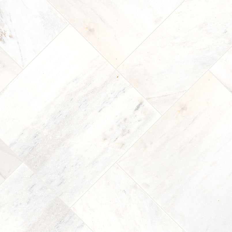 Cosmic White Natural Stone Paver - iso (representative)