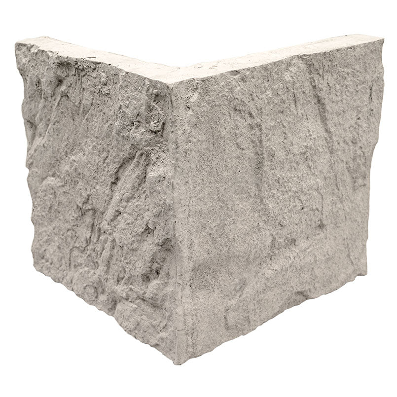 Cottonwood White Terrado Stone Veneer Corner - product detail (representative)