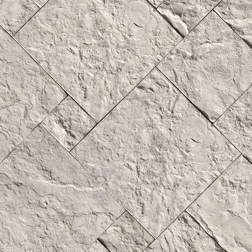 Cottonwood White Terrado Stone Veneer - iso (representative)