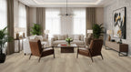 Cottonwood White Terrado Stone Veneer Corner - installed example (representative)