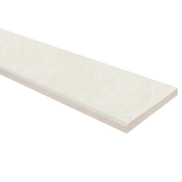 Ivory 6x73 Single-Bevel Natural Stone Threshold product view