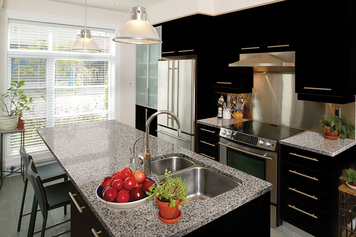 Crema Atlantico Granite Slab — room scene