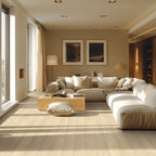 Cyrus 2.0 Lenexa Creek, supplier room scene showing flooring (VTRLENCRE7X48-5MM-20MIL)