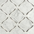 Danza Arabesque Polished Marble Mosaic product view