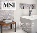 Domino Glossy Ceramic Wall Tile product view