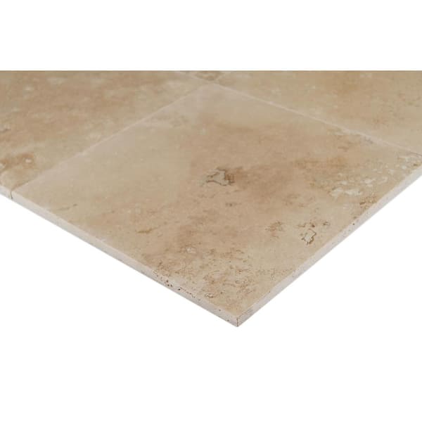 Durango Cream Honed Travertine Tile product view