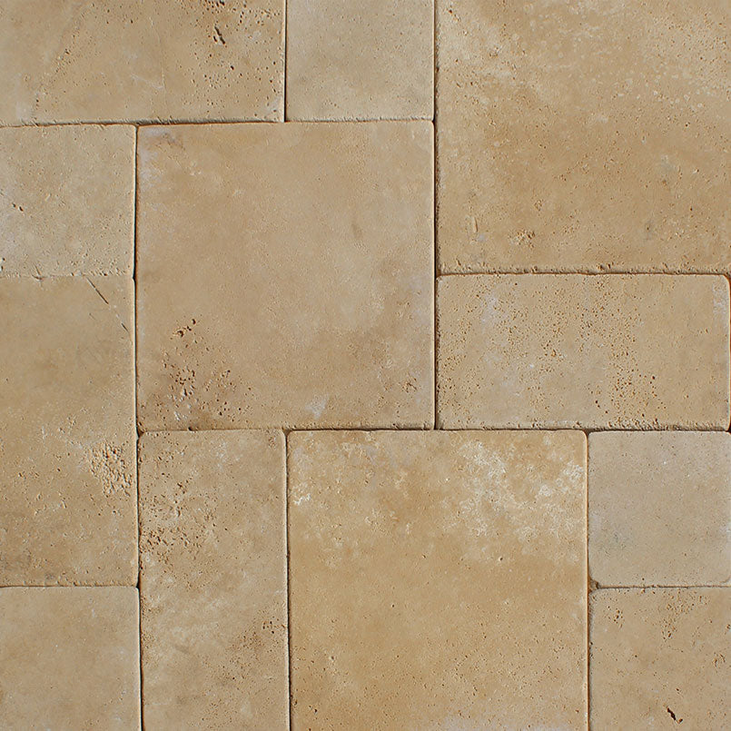 Durango Cream Natural Stone Paver - product detail (representative)