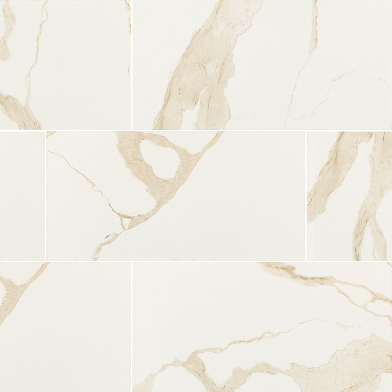 Eden Calacatta Field Tile, supplier illustration (NEDECAL2448)