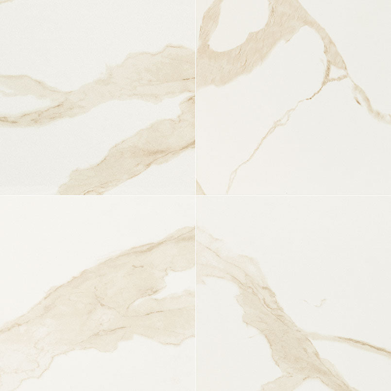 Eden Calacatta Field Tile, supplier illustration (NEDECAL3232)
