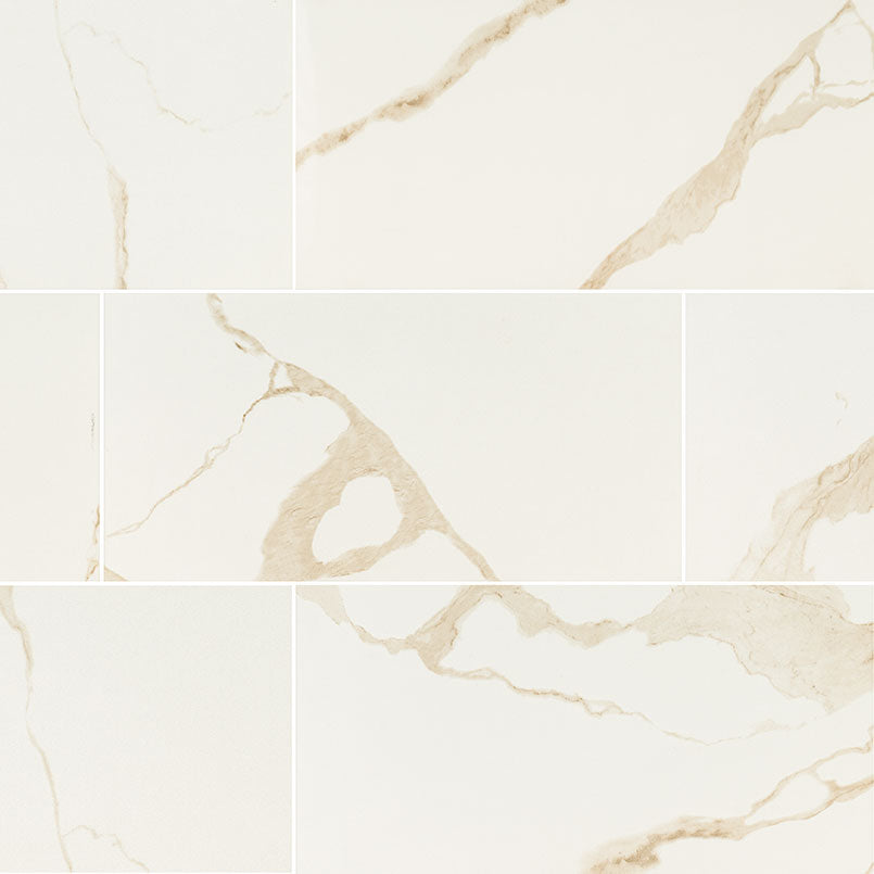 Eden 4x24 Porcelain Bullnose — clean product view — color Calacatta