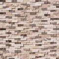 Emperador Blend Splitface Marble Mosaic surface detail