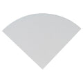 White 9-inch Corner Shelf — clean product view