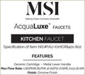 Single-Handle Kitchen Faucet 802 Chrome product view
