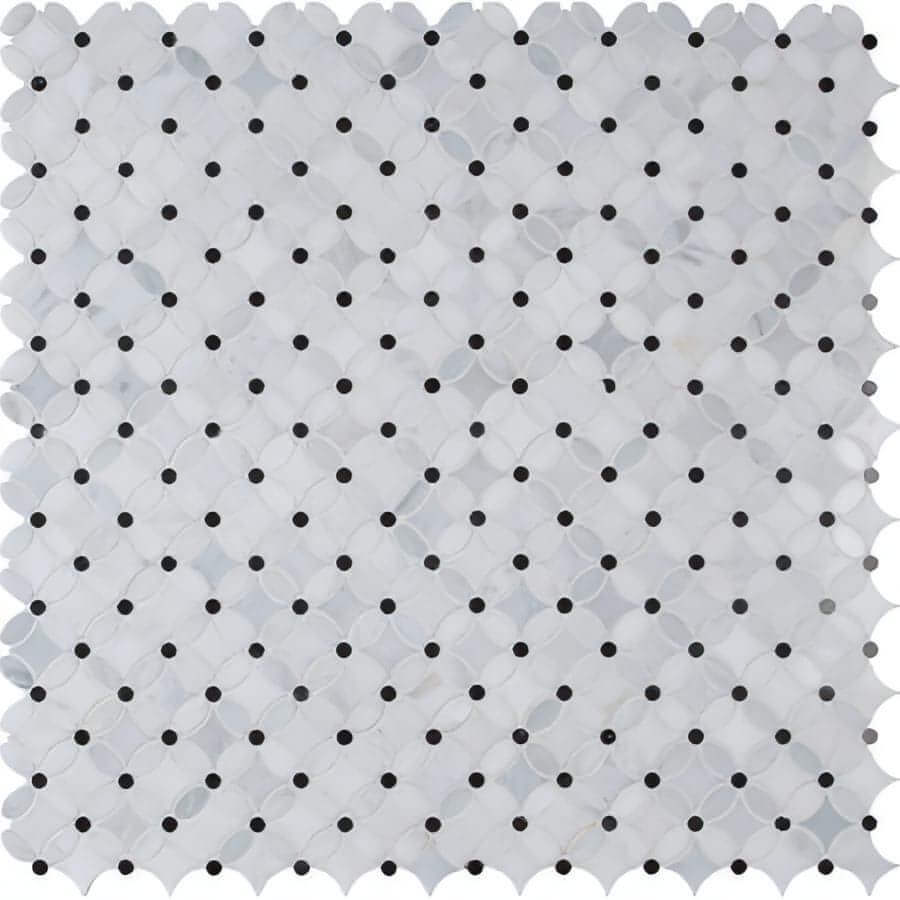 Florita Pattern Polished Marble Mosaic product view