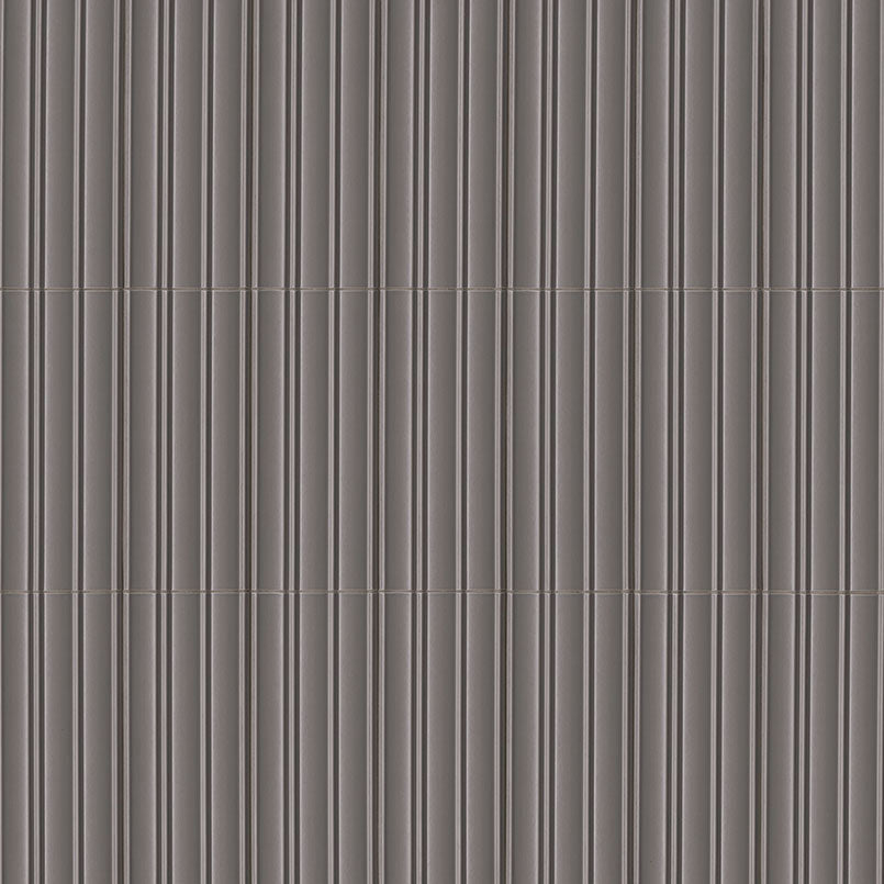 Folk 7x16 Satin Fluted Porcelain Wall Tile — clean product view