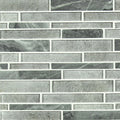 Urbano Blend Interlocking 8mm Stone-Glass Mosaic — clean product view