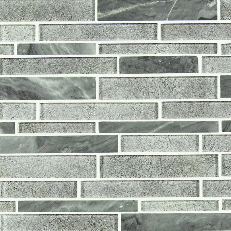 Urbano Blend Interlocking 8mm Stone-Glass Mosaic — clean product view