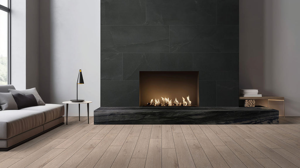 Galapagos Quartzite Slab — room scene