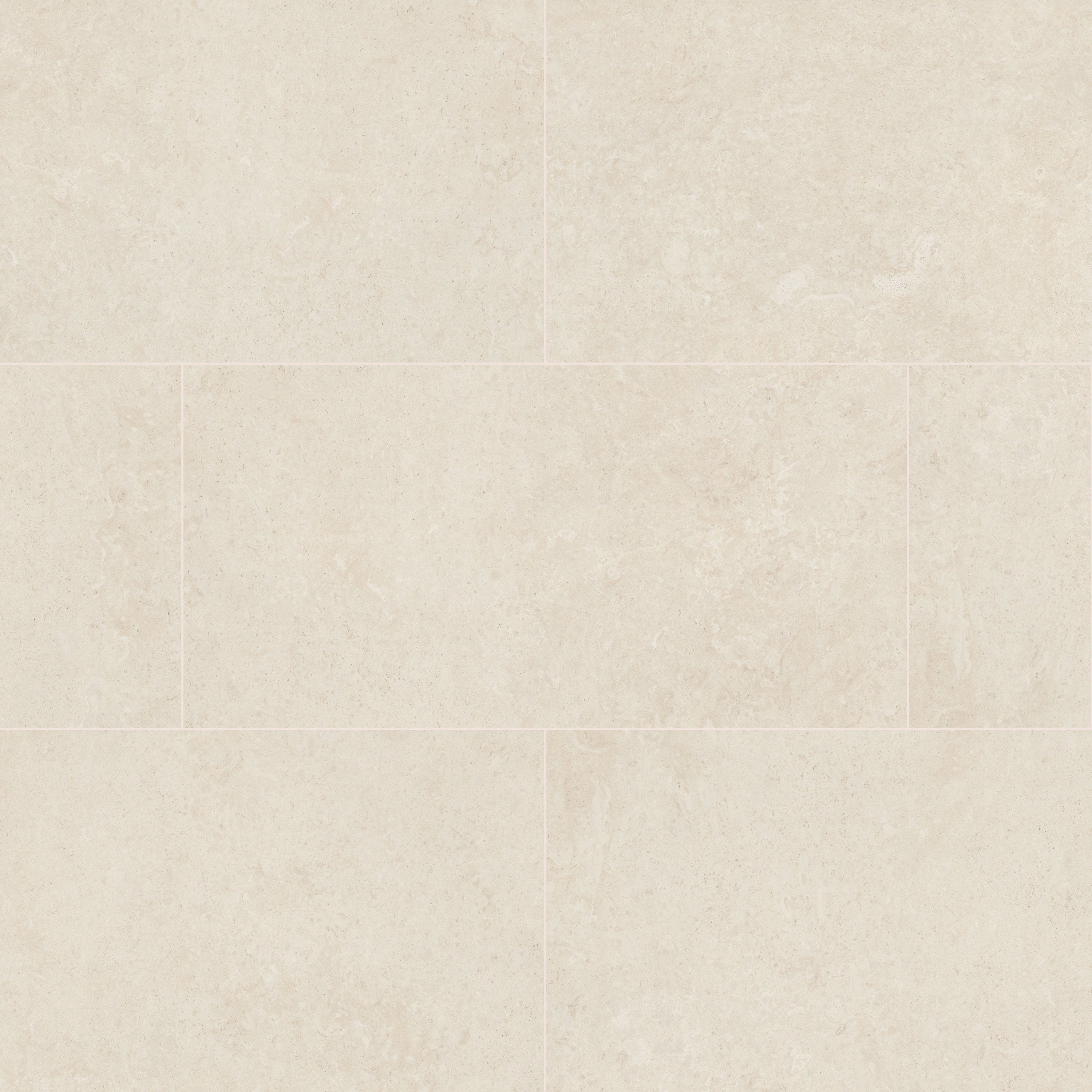 Girona Lappato 3D Limestone-Look Porcelain Tile — clean product view — color Marfil