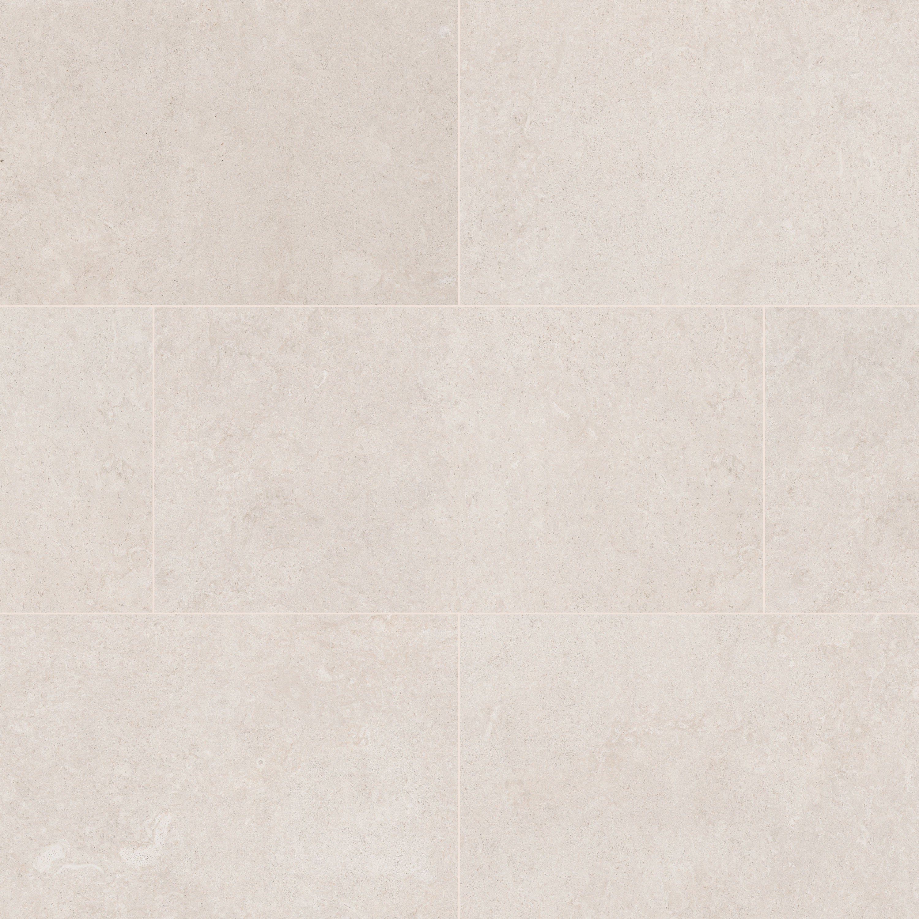 Girona Lappato 3D Limestone-Look Porcelain Tile — clean product view — color Perla