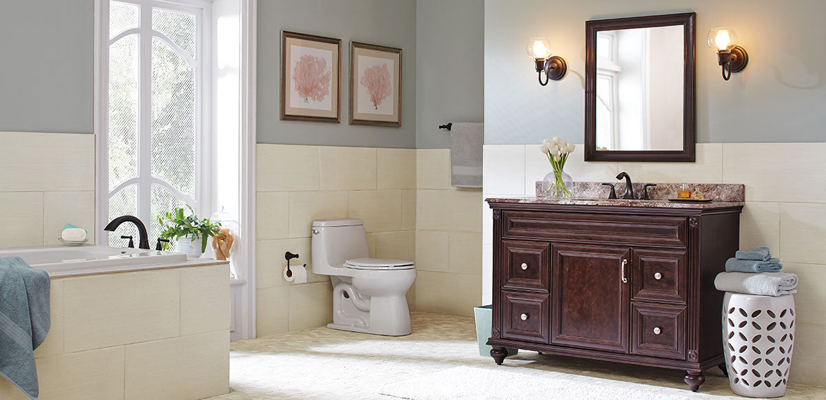 Focus 12x24 Matte Fabric-Look Porcelain Tile — installed room view — color Glacier