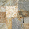Golden White Gauged Quartzite Ashlar Pattern — clean product view